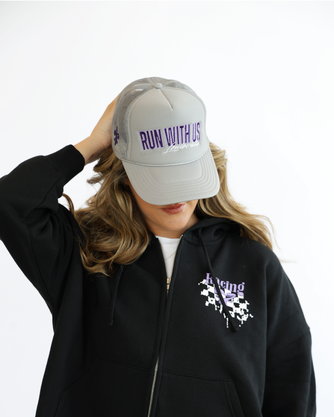 "Run with Us" Racing Louisville Hat