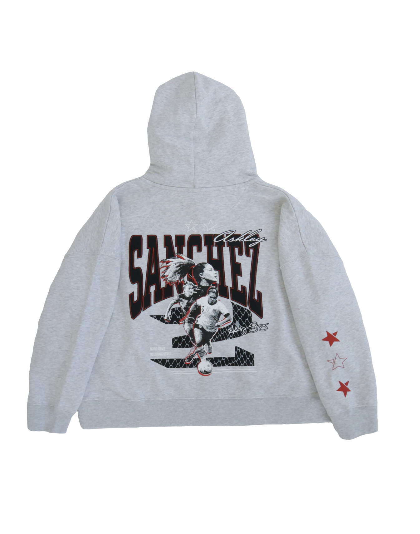 Ashley Sanchez Zipped Crop Hoodie